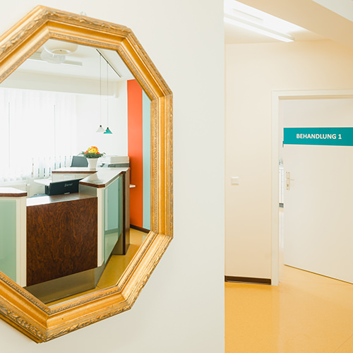 Augenarzt Diez - Augenzentrum Diez - A. Zimmermann - Praxis - Flur